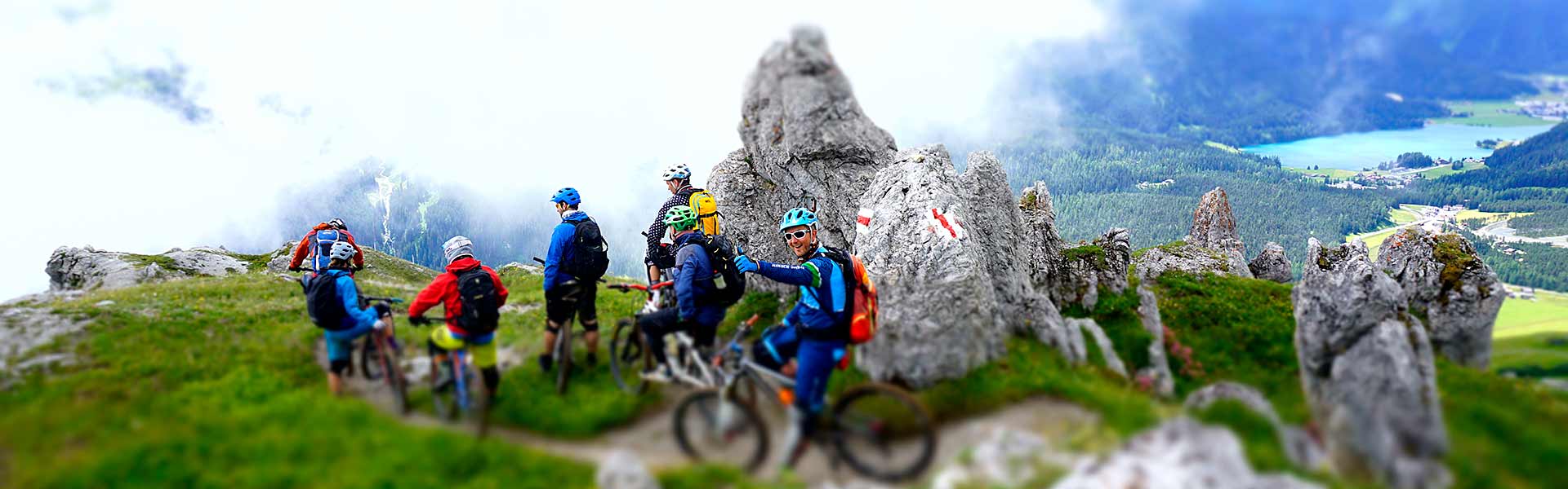 MTB Alpencross Tour "Grischa MTB Ride" - Alpen | HIRSCH-SPRUNG